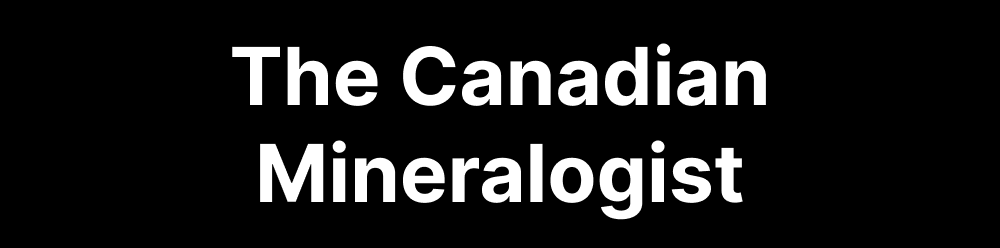 The Canadian Mineralogist