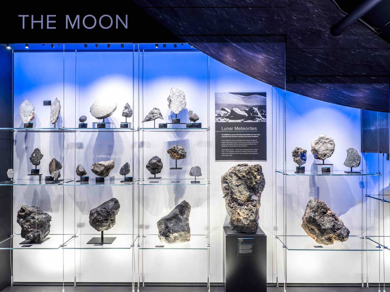 Display of Lunar Meteorites