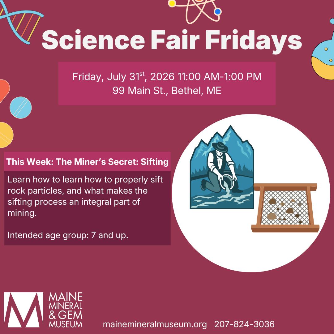 Science Fair Fridays: The Miner’s Secret: Sifting